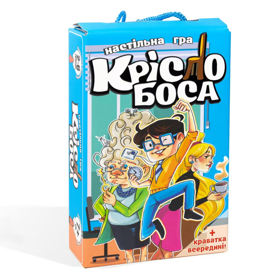 Настільна гра «Крісло боса» Strateg 30387 українською мовою