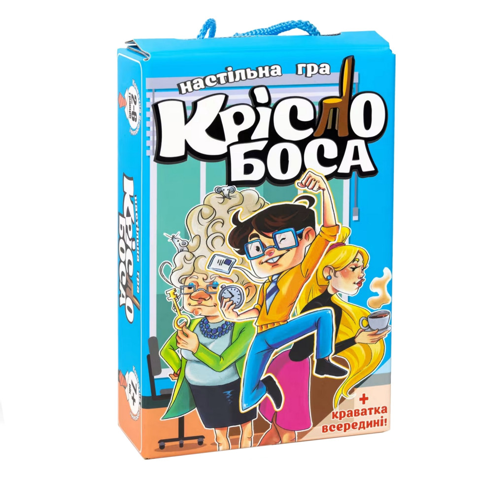 Настільна гра «Крісло боса» Strateg 30387 українською мовою