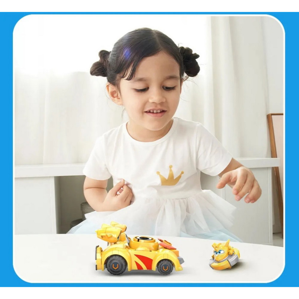 Ігровий набір Spinning Vehicle Золотий Хлопчик (Golden Boy) Super Wings EU770331 із дзиґою