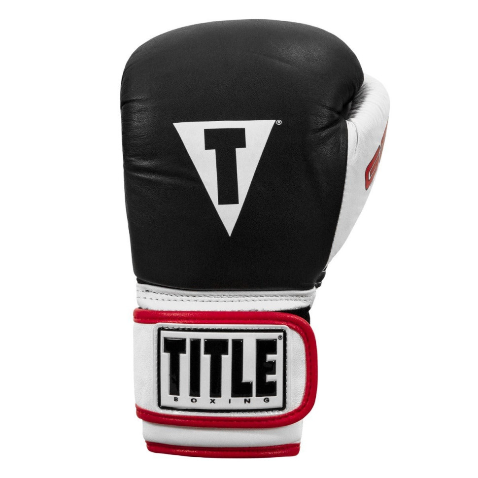 Боксерские перчатки Boxing Gel World TITLE GTWBG L BK 14 унций (бинты в комплекте)