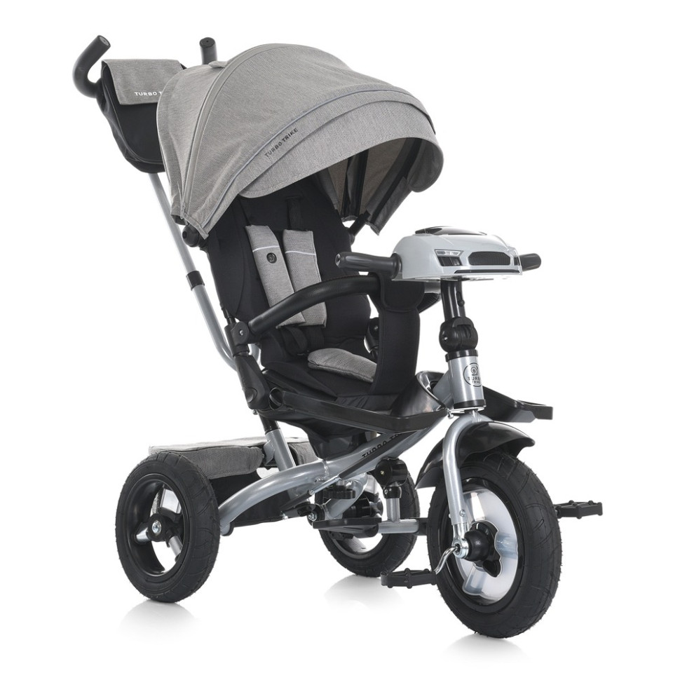 Детский трехколесный велосипед Turbotrike MT 1007-8 серый
