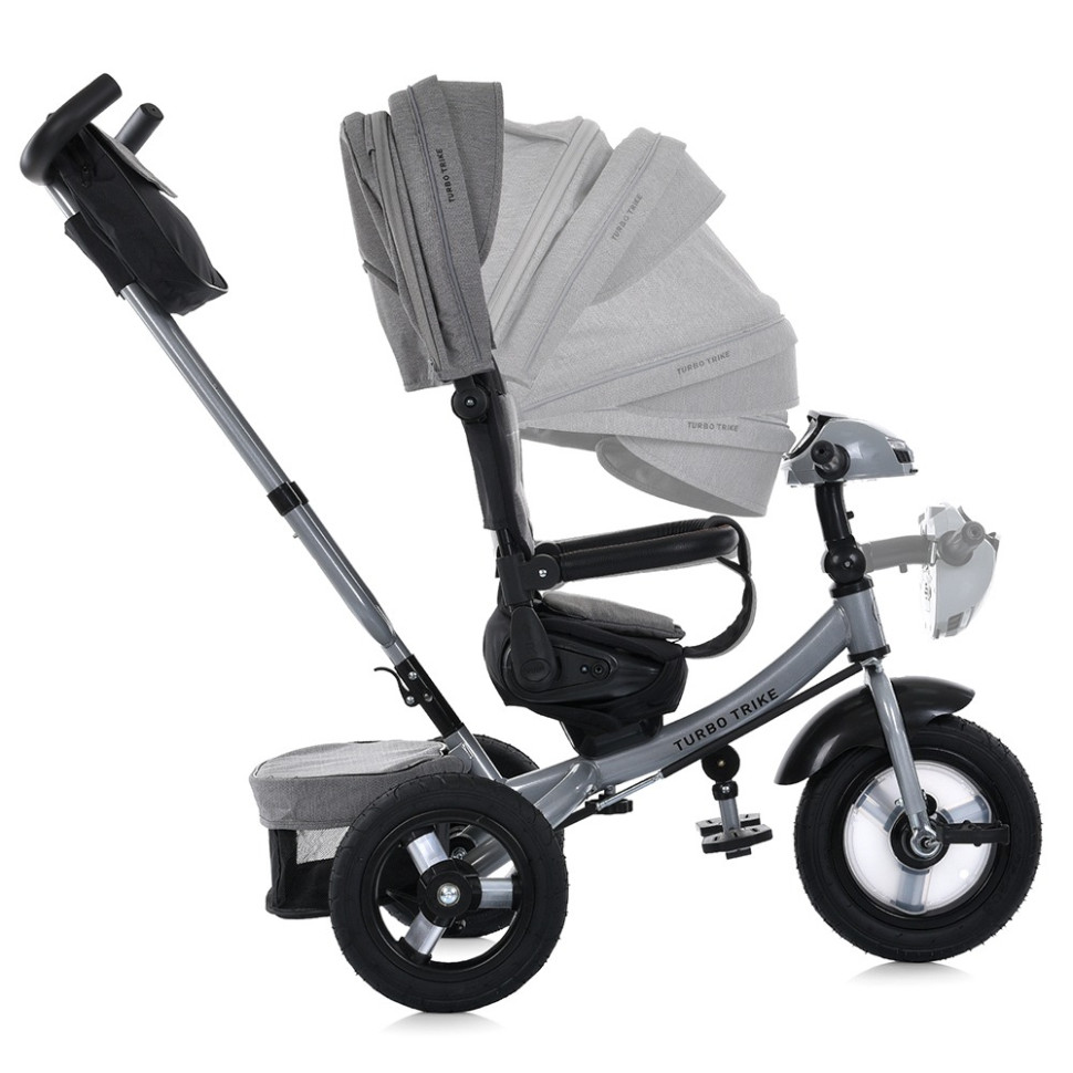 Детский трехколесный велосипед Turbotrike MT 1007-8 серый