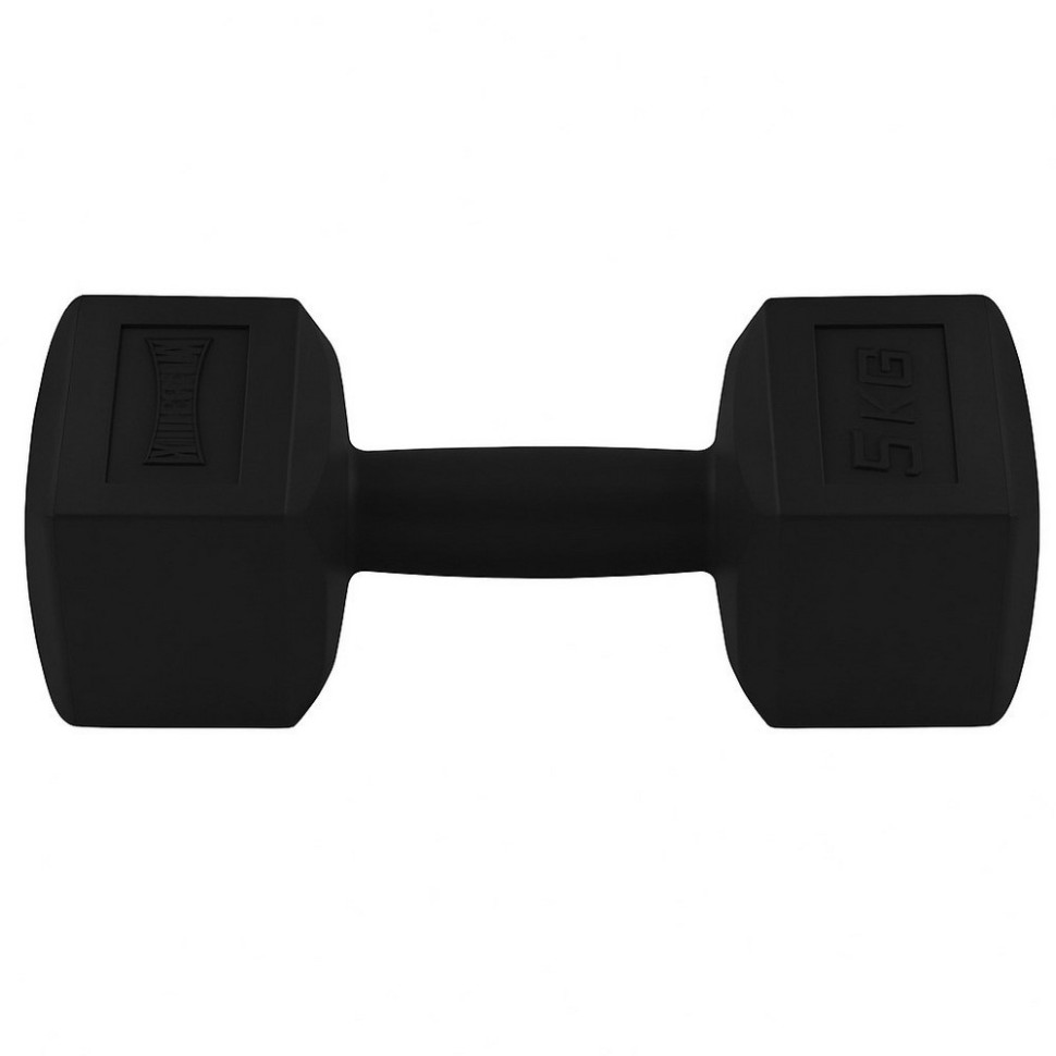 Гантель композитная 4124 Hercules PowerPlay PP_4124_5kg 5 кг, Черная