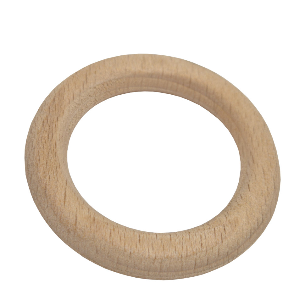 Дерев'яне кільце для декорування Bambi DR-5,2-8 діаметр 5,2 см, товщина 8 мм