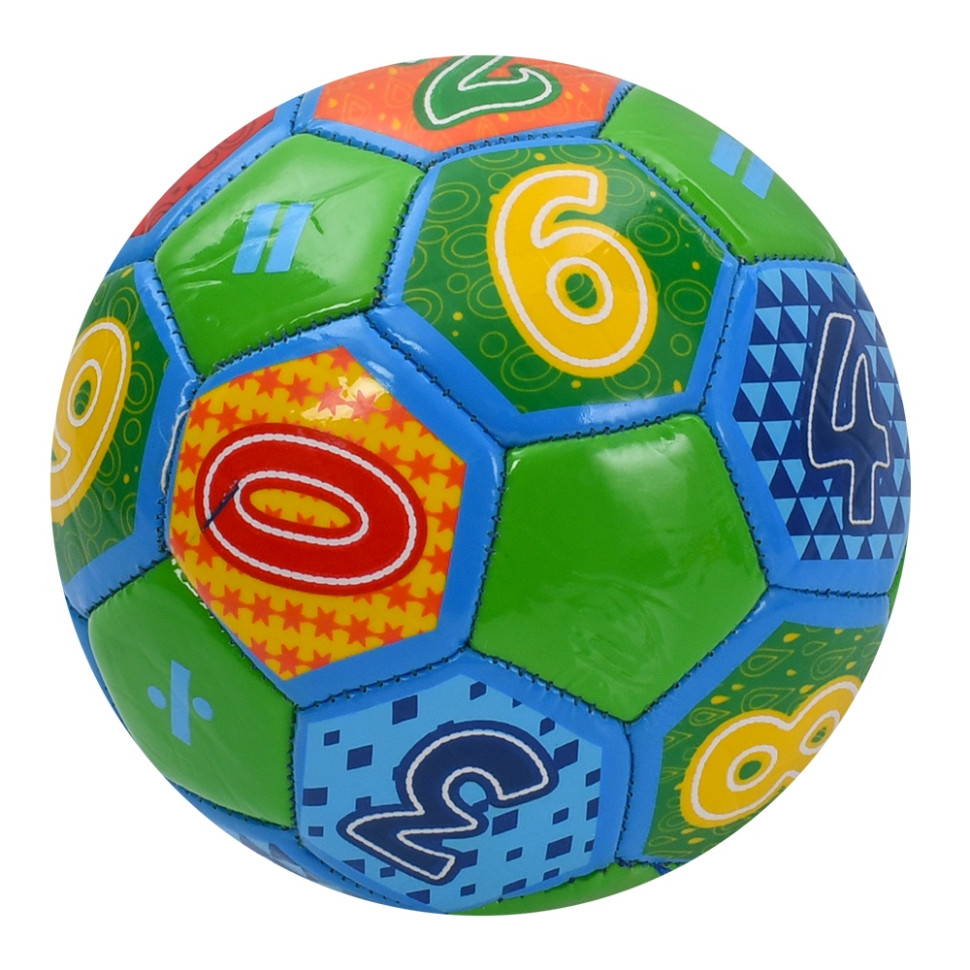 Мяч футбольный Numbers Bambi MS 4834(Green) размер №2, 90 г, в пакете