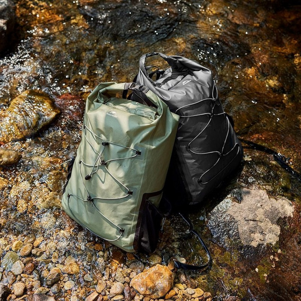 Водонепроникний рюкзак CNH22BB003 Naturehike 6927595753910 світло-зелений 25 л