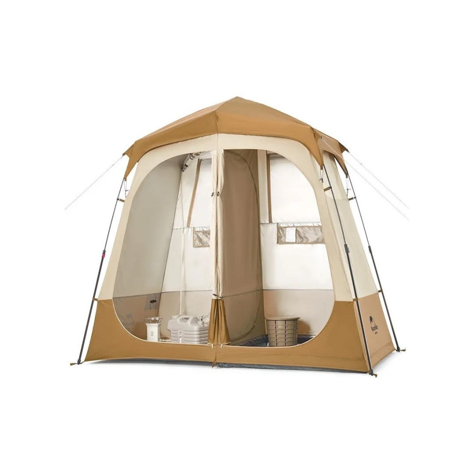 Душевая палатка зонированная NH22ZP006 Naturehike 6927595703984 , коричневый