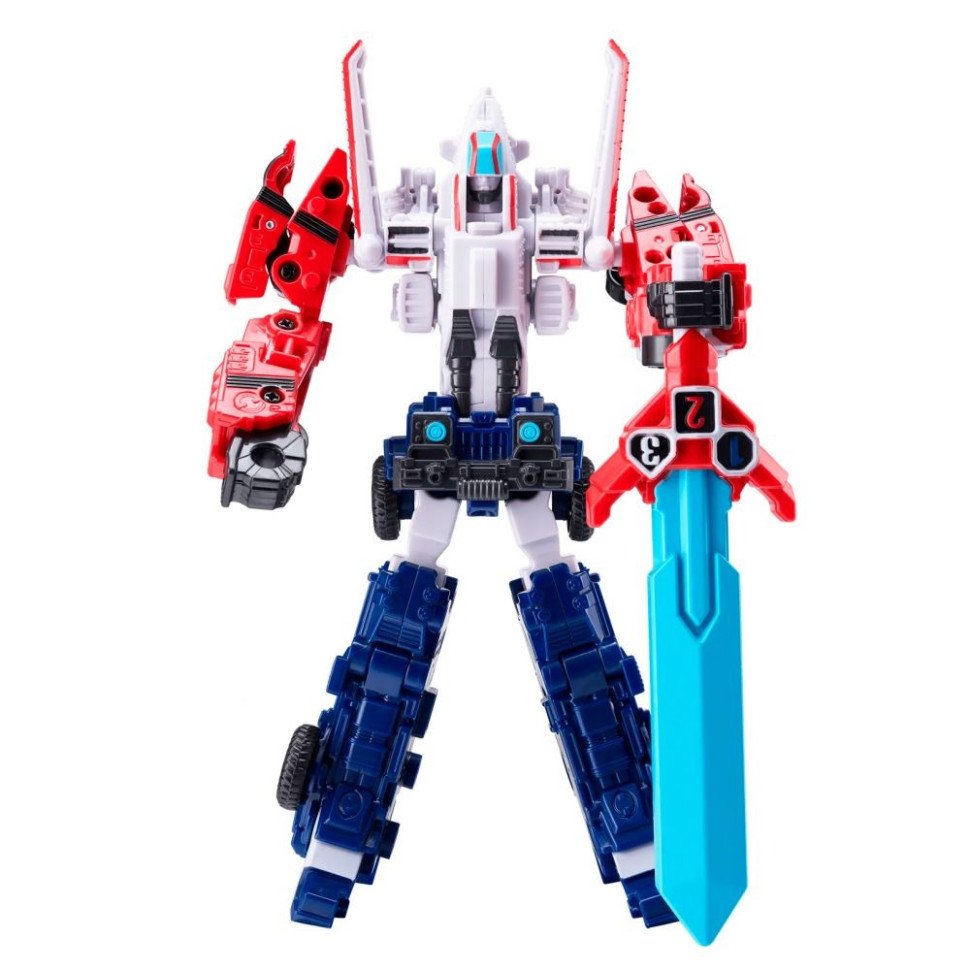 Игрушка-трансформер Тобот мини Кинг Титан Young Toys 301144, 3 транспортных средства