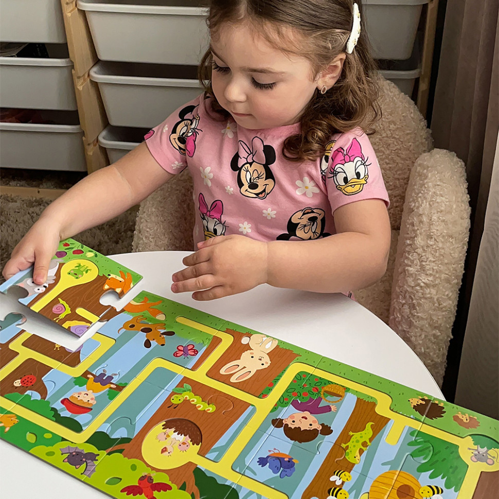 Детский пазл-лабиринт