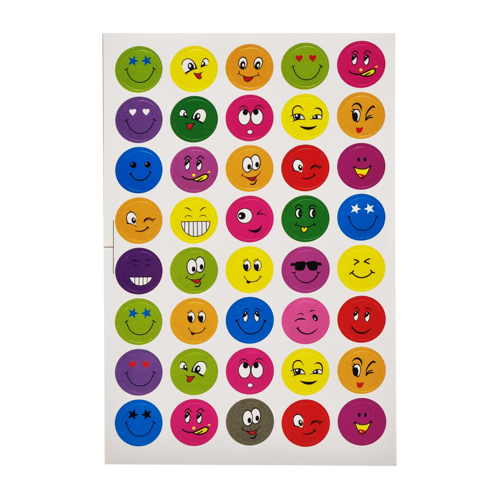 Наклейки для оценок COLOR-IT 85724 упаковка 10 листов