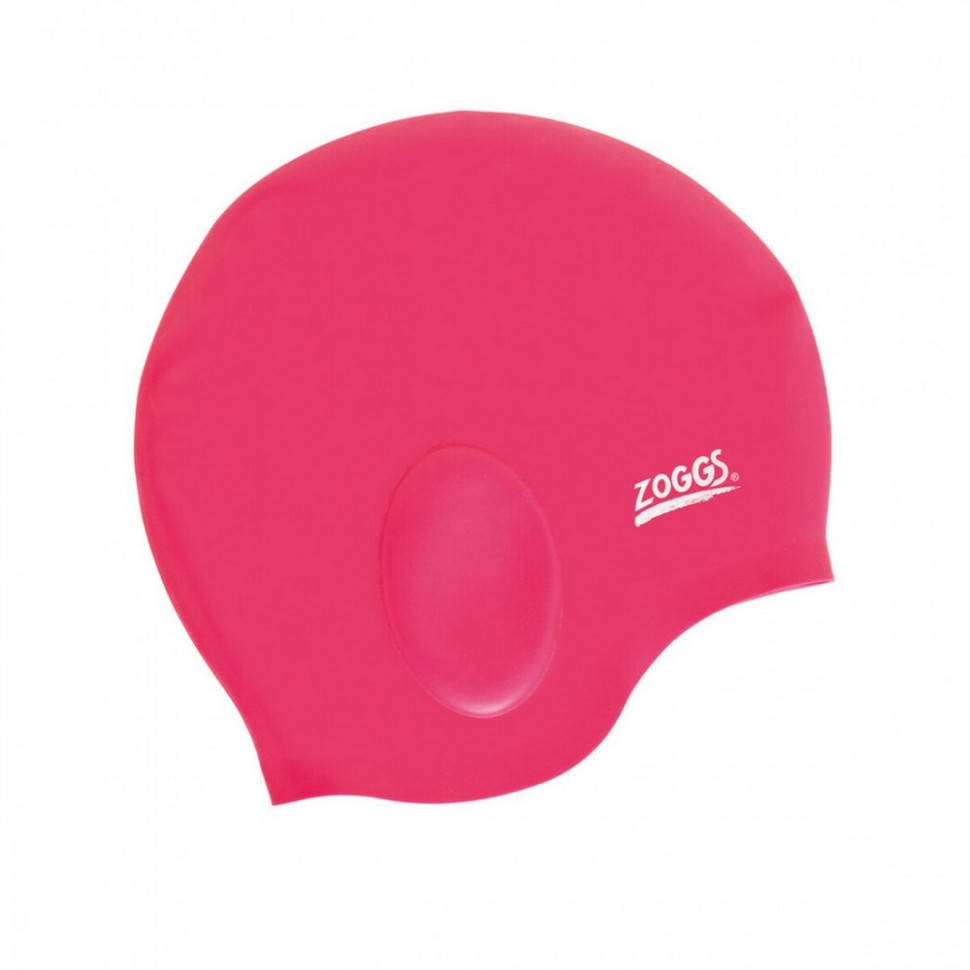 Шапочка для плавания Ultra-fit Silicone Cap Zoggs 300767.PK, розовая