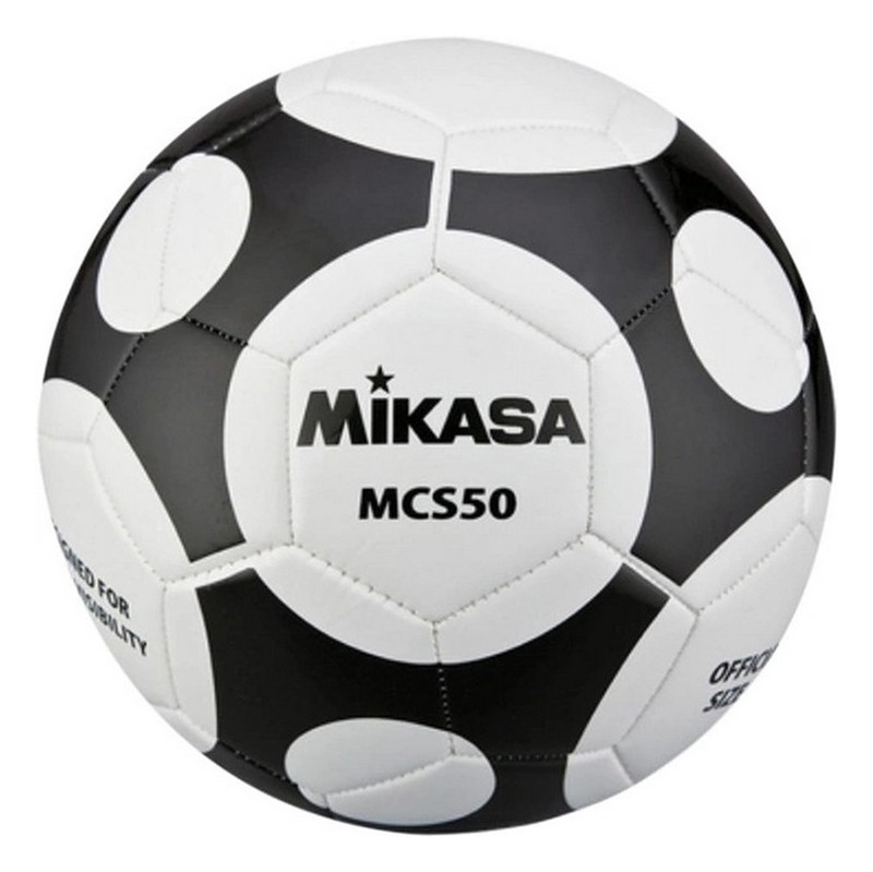 Мяч футбольный Mikasa MCS50-WBK, черно-белый № 5