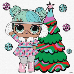 Картина по номерам "L.O.L. Surprise! Jolly Vibes. Bon Bon" Идейка KHO1329, 25x25 см Картина по номерам "L.O.L. Surprise! Jolly Vibes. Bon Bon" Идейка KHO1329, 25x25 см