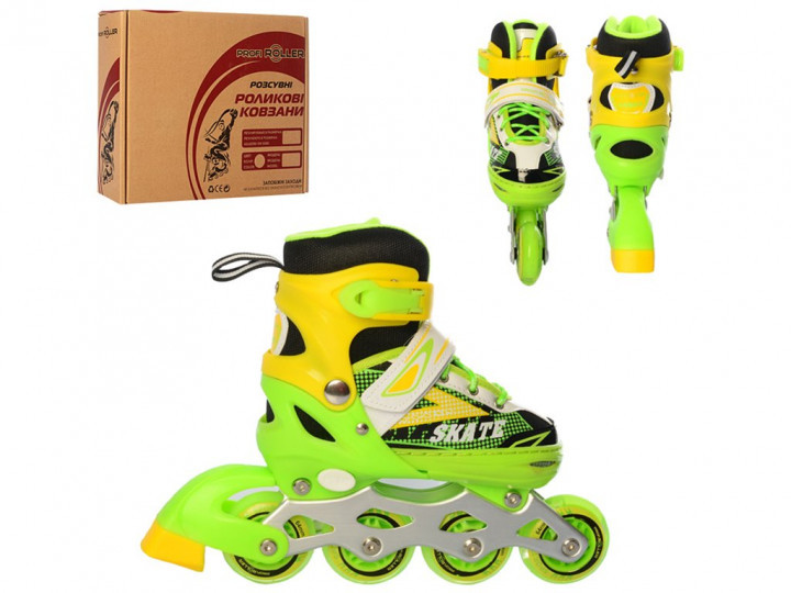 Ролики Profi Roller A 4123-S-V раздвижные, размер 31-34 см