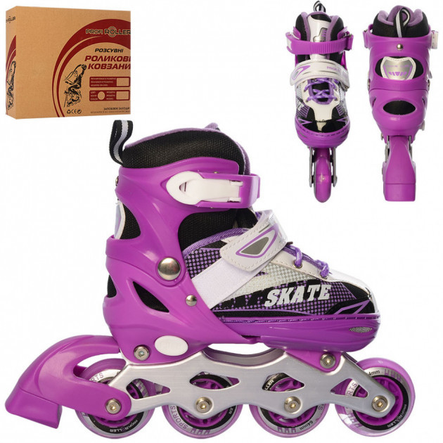 Ролики Profi Roller A 4123-S-V раздвижные, размер 31-34 см