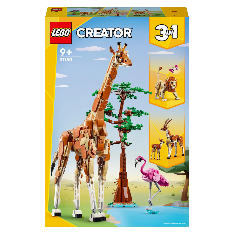 Конструктор Дикі тварини сафарі LEGO 31150, 780 деталей