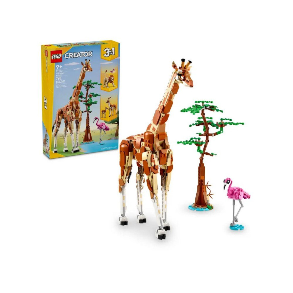 Конструктор Дикі тварини сафарі LEGO 31150, 780 деталей