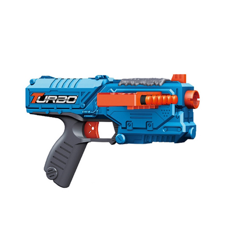 Іграшковий пістолет механічний Blaster ВТ318 з боковим магазином