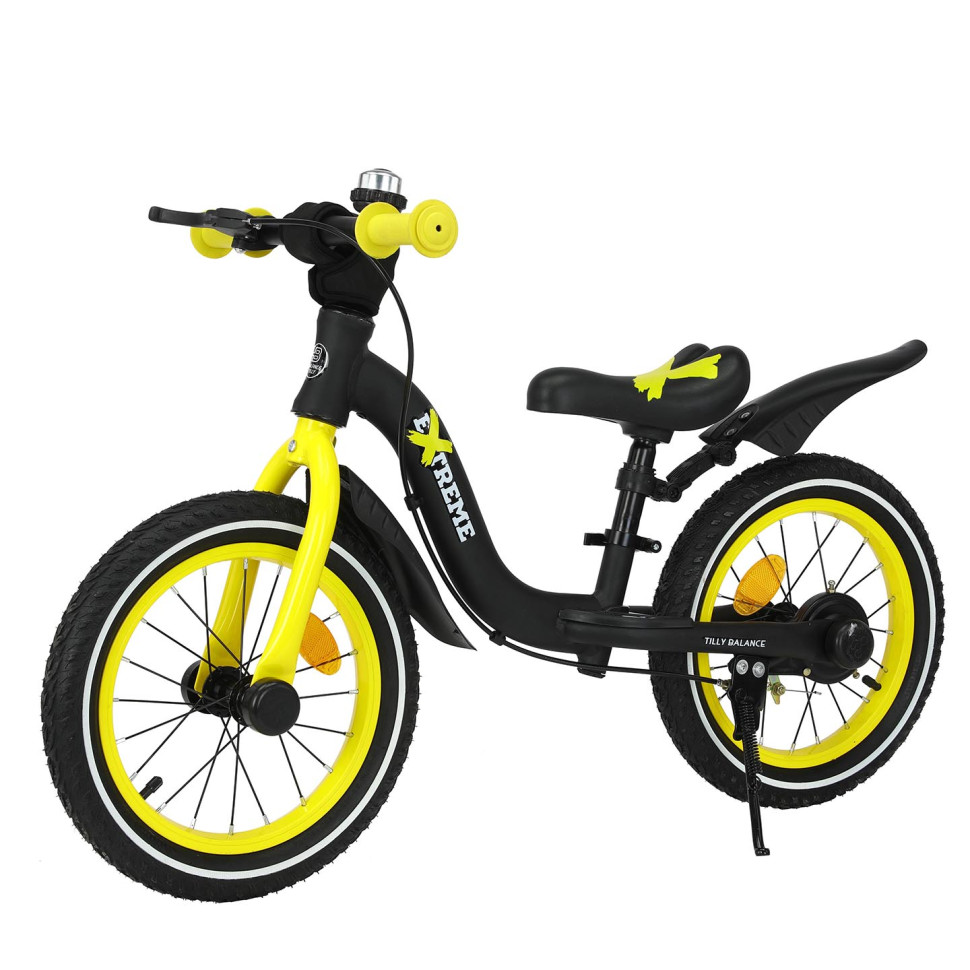 Біговел BALANCE BabyTilly Extreme T-212524 Yellow 14 дюймів
