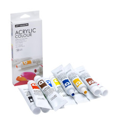Акриловые краски "Acrylie" Art Ranger EA1212-3 12 цветов