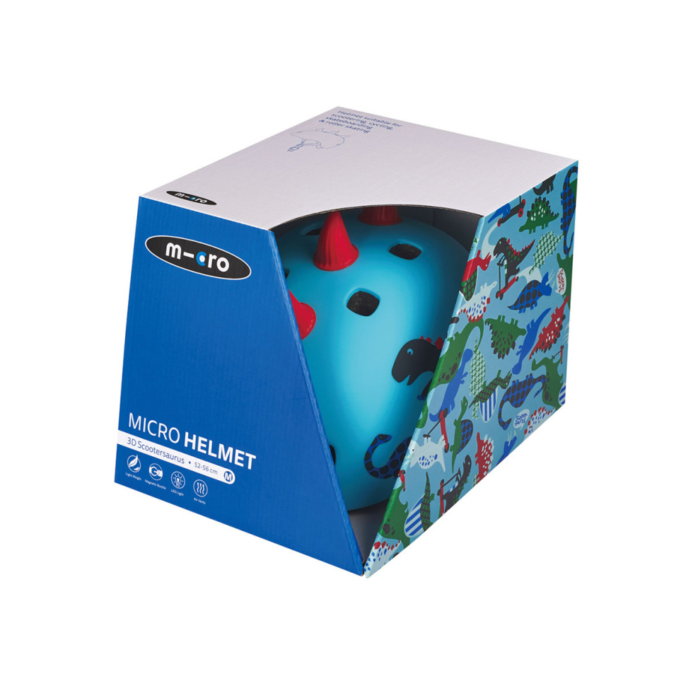 Дитячий захисний шолом Скутерозавр MICRO AC2095BX розмір M
