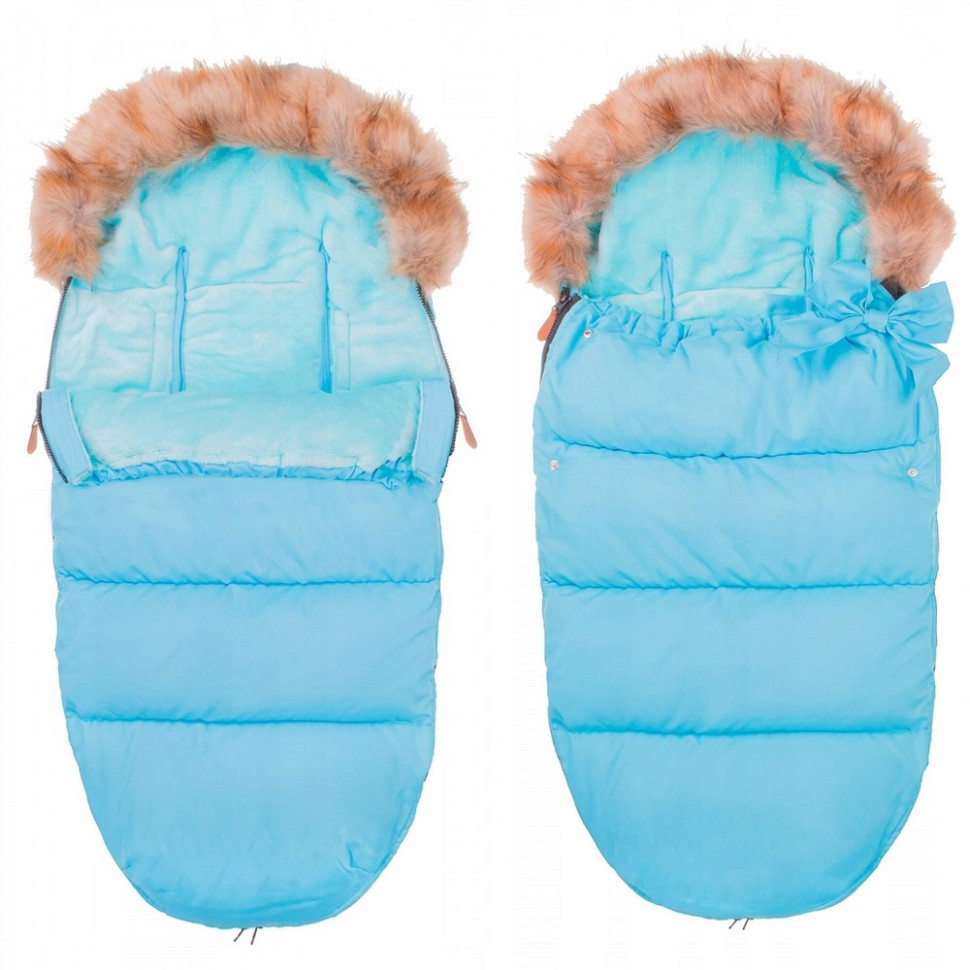 Дитячий конверт для коляски 4 в 1 Springos SB0015 Sky Blue