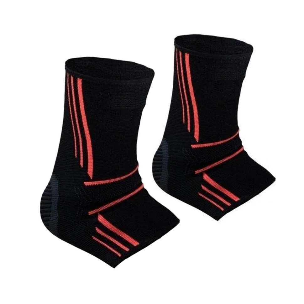 Бандажи на голеностоп Ankle Support Power System PS_6022_M_Black/Orange, M
