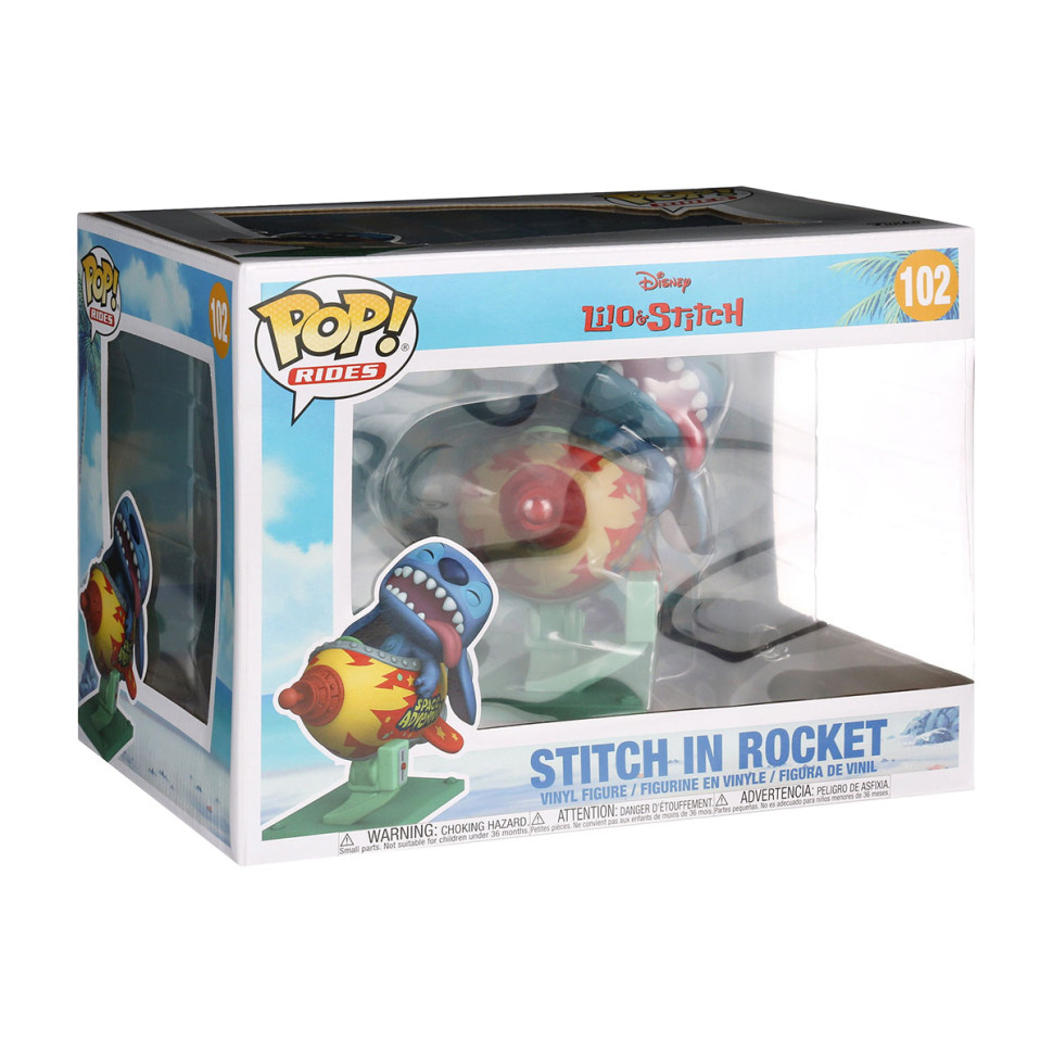 Игровая виниловая фигурка Funko POP! - Стич в ракете 55620