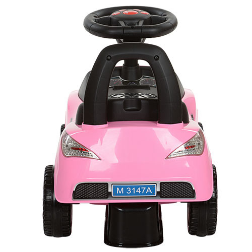Каталка-толокар Bambi M 3147A-8 Розовый музыкальный