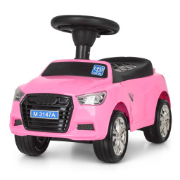 Каталка-толокар Bambi M 3147A-8 Розовый музыкальный Каталка-толокар Bambi M 3147A-8 Розовый музыкальный