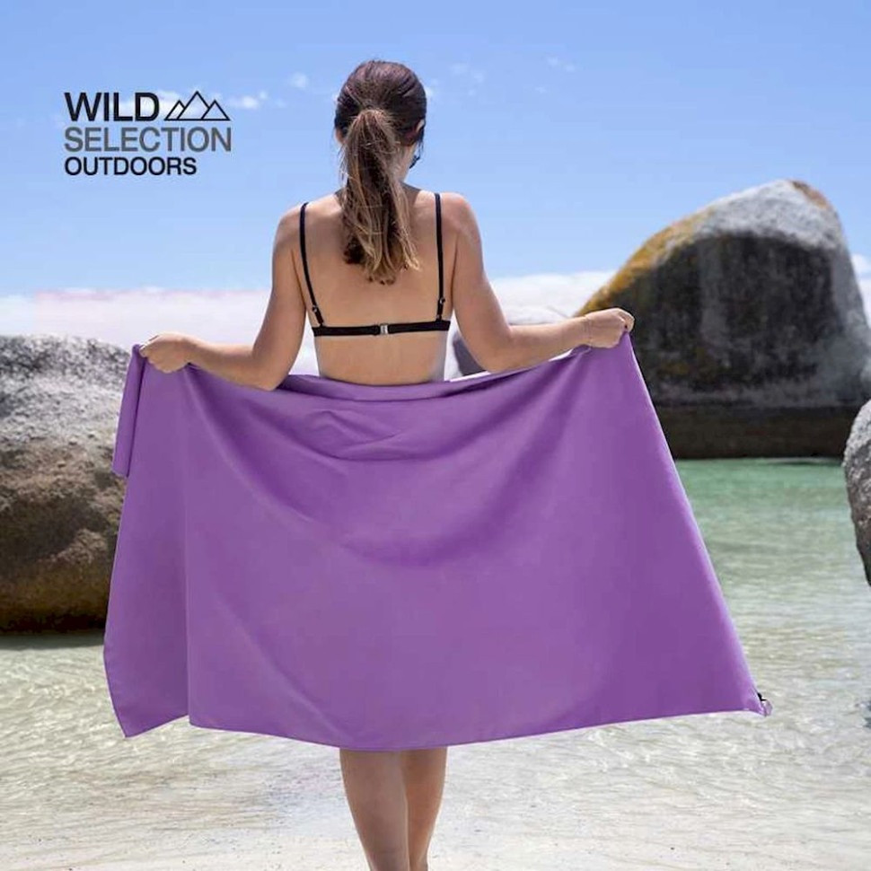 Рушник антибактеріальний Fitness Naturehike NH20FS009 6927595749982 швидкосохнучий 160х80 см, чорний
