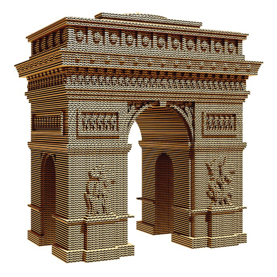 Картонный конструктор 3D Puzzle 