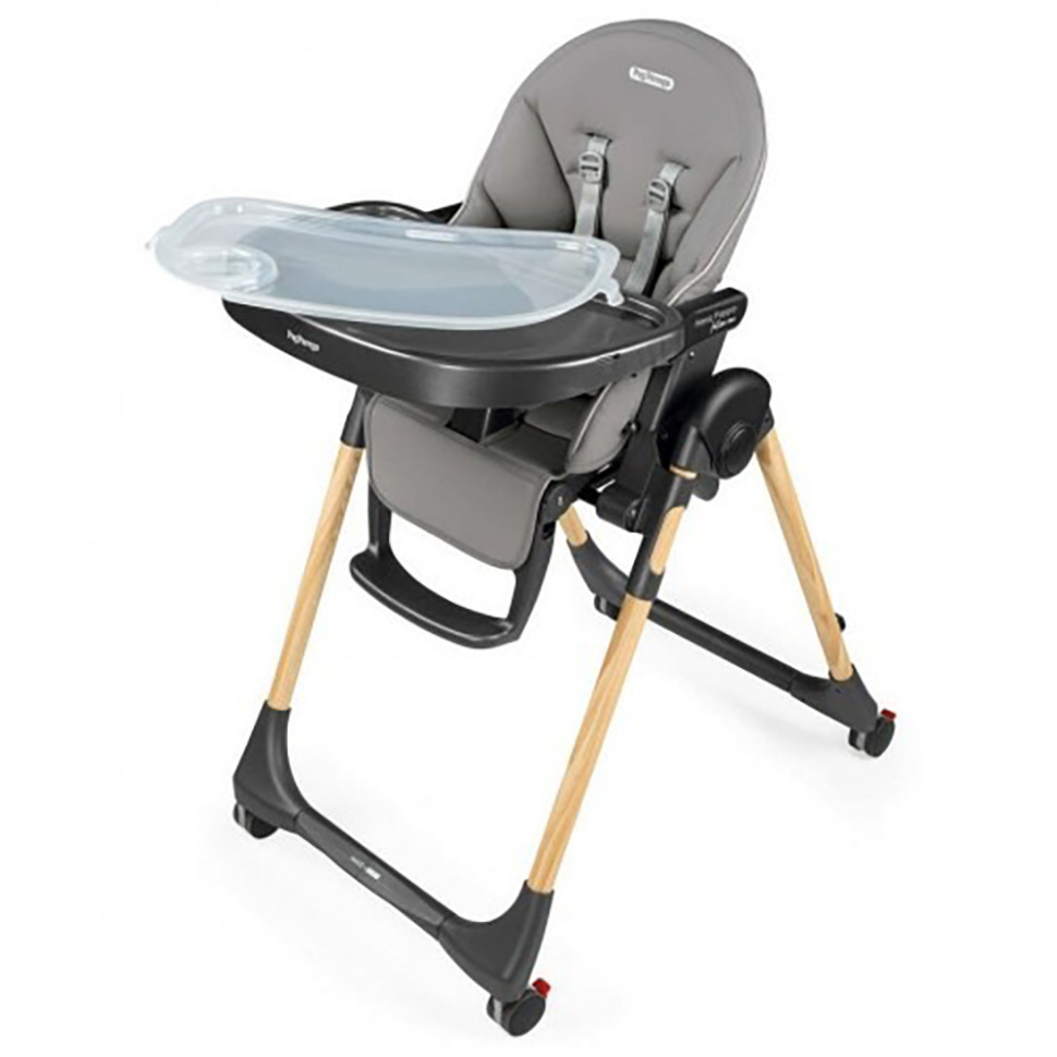 Стул Prima Pappa Follow Me Peg-Perego IH01000002BL73 Amblance Ice Премиум серый
