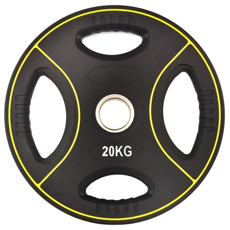 Олимпийский диск уретановый FF51C4D Generation Fitness 131611, 20 кг