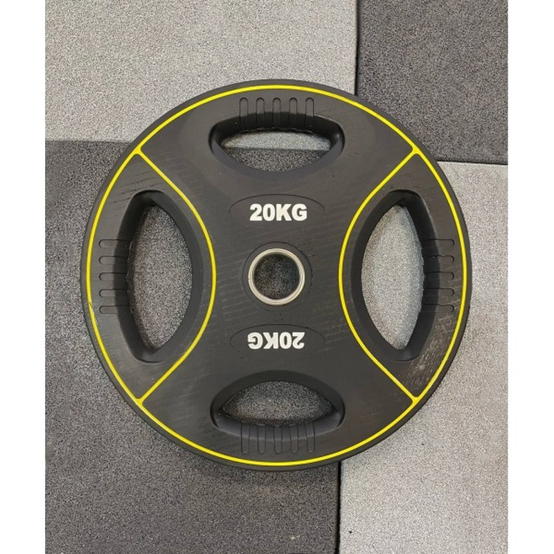 Олимпийский диск уретановый FF51C4D Generation Fitness 131611, 20 кг