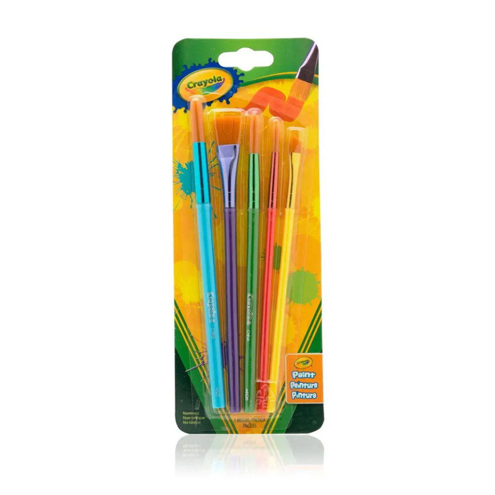 Детский набор кисточек Crayola 3007, 5 шт