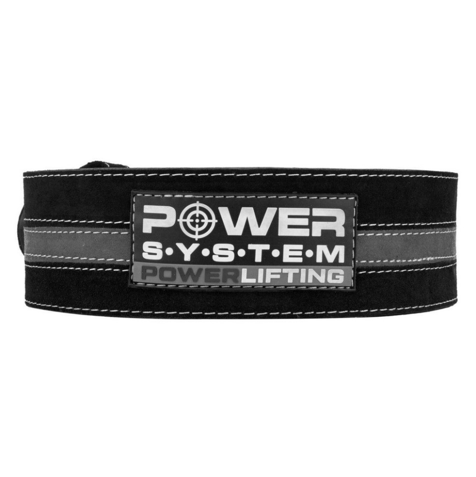 Пояс для пауэрлифтинга PS-3800 PowerLifting Power System PS-3800_2XL_Black_Grey, Black/Grey, XXL