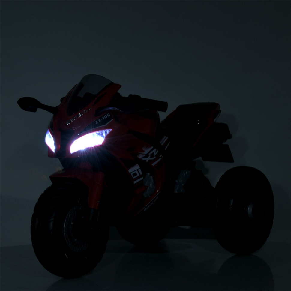 Дитячий мотоцикл Bambi Racer M 5806EL-8, 3 колеса, музика та світло, рожевий