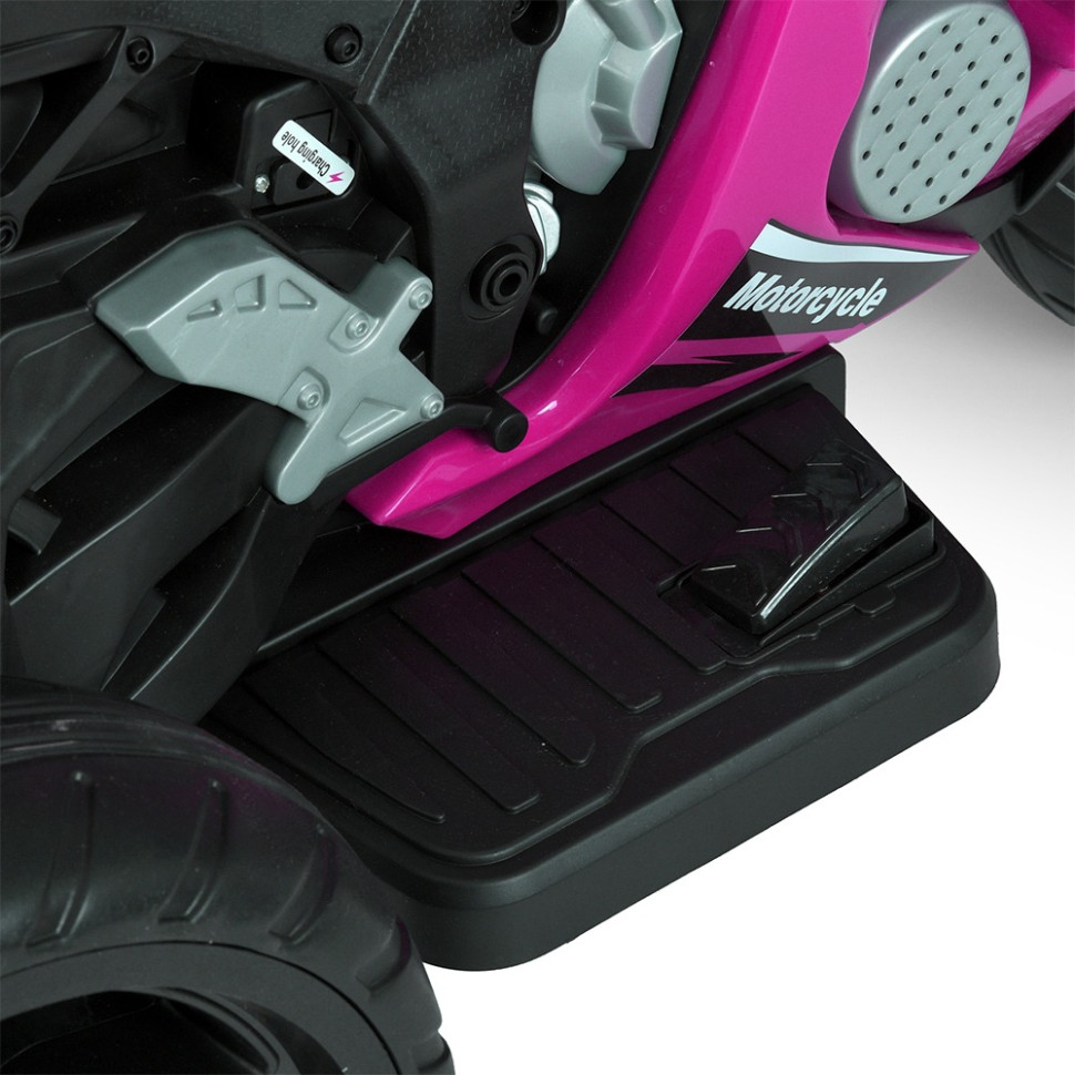 Дитячий мотоцикл Bambi Racer M 5806EL-8, 3 колеса, музика та світло, рожевий