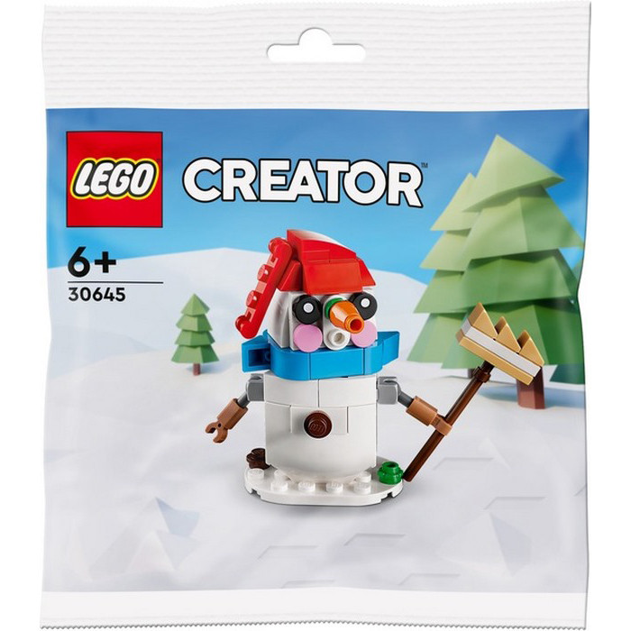 Конструктор Creator Сніговик з граблями LEGO 30645, 78 деталей