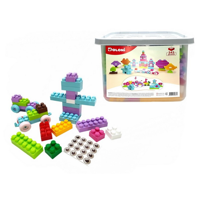 Дитячий блочний конструктор 