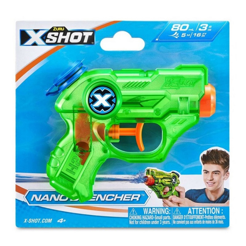 Детский водный бластер Nano Drencher X-Shot Warfare Zuru 5643R