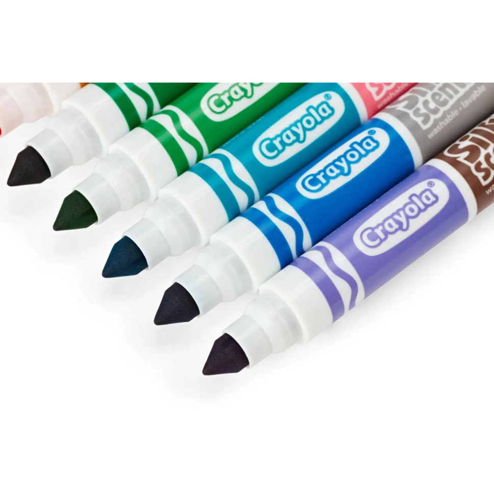 Набор двухсторонних фломастеров Silly Scents Crayola 58-8344 с ароматом, 10 шт