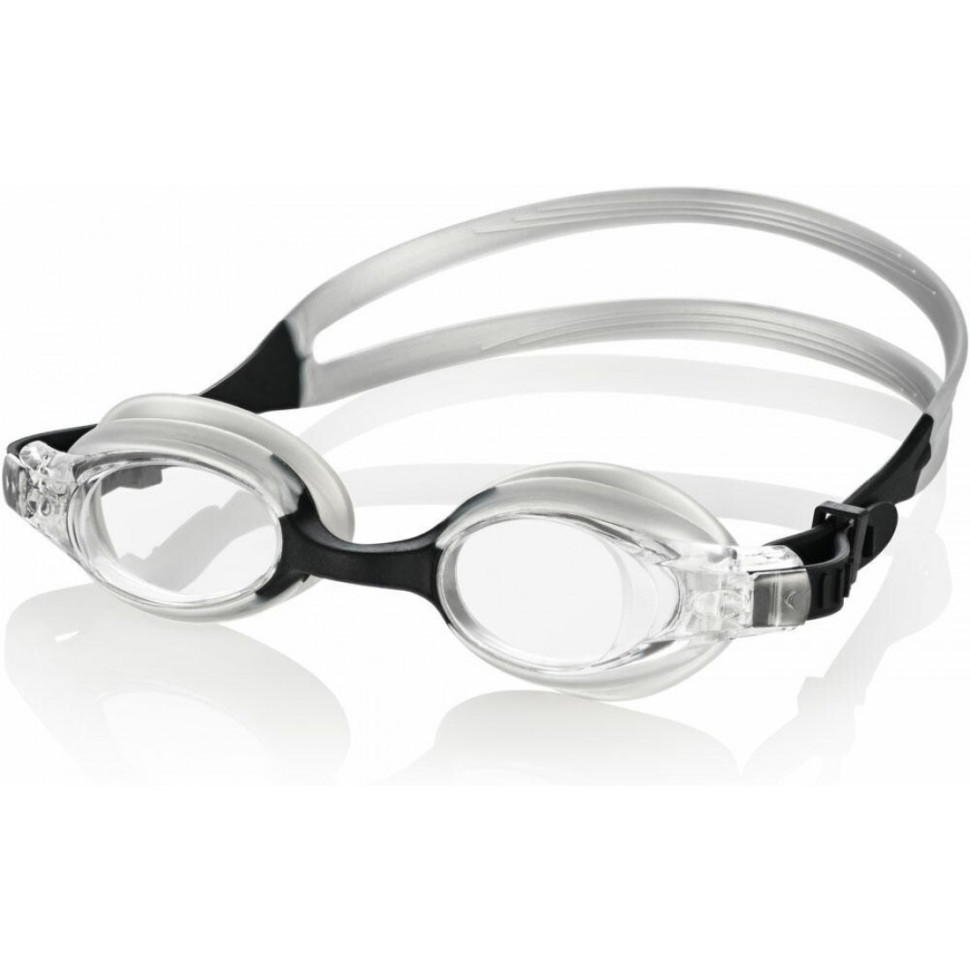 Очки для плавания AMARI Aqua Speed 041-45 серый, черный, OSFM