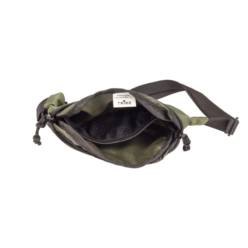 Поясна сумка Waist bag Tribe T-ID-0001-olive 1,5 л, оливковий
