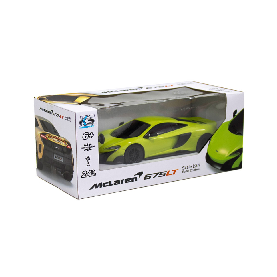 Автомобіль на радіокеруванні MCLAREN 675LT KS DRIVE 124GMGR масштаб 1:24, 2.4Ghz
