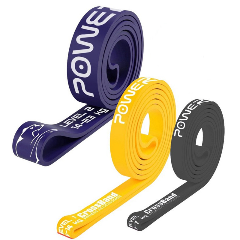 Еспандер-петля (гумка для фітнесу і кроссфіту) PowerPlay PP_0010 в наборі 3 штуки