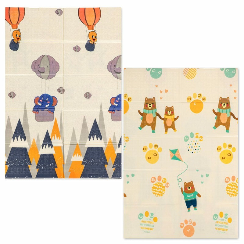 Детский термоковрик двухсторонний Sticker Wall SW-00003031, 117 х 177 х 0,8 см