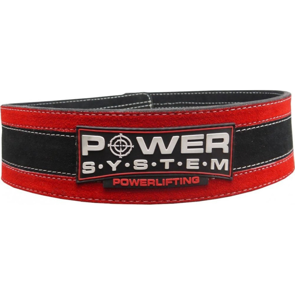 Пояс для важкої атлетики Stronglift Power System PS_3840RD-3 Black/Red, S/M