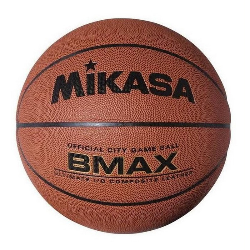 М'яч баскетбольний Mikasa BMAX-J коричневий, розмір № 5